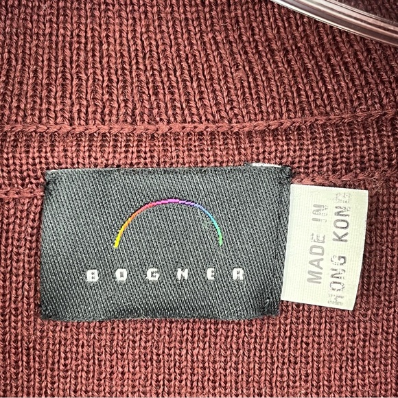 Vintage Bogner Scandinavian Wool Ski Sweater Sz M - Picture 3 of 9